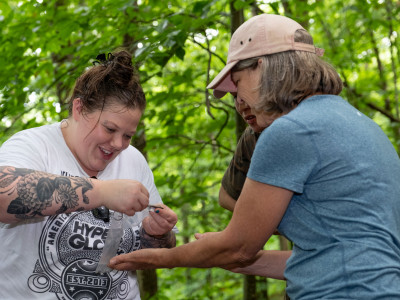 From STEM to Salamanders: CCV/Nature Center Partnership Supports Science