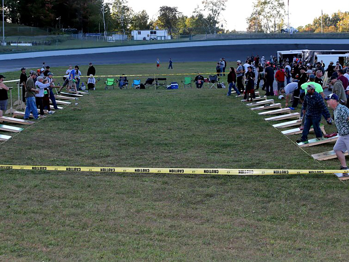 CCV sponsored a Cornhole Tournament at Thunder Road September 29th