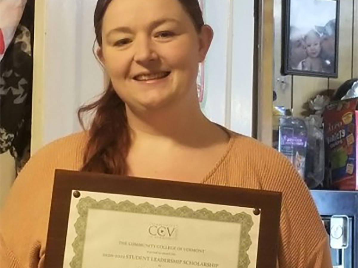 Martha Adams, CCV-Middlebury Leadership Scholarship recipient