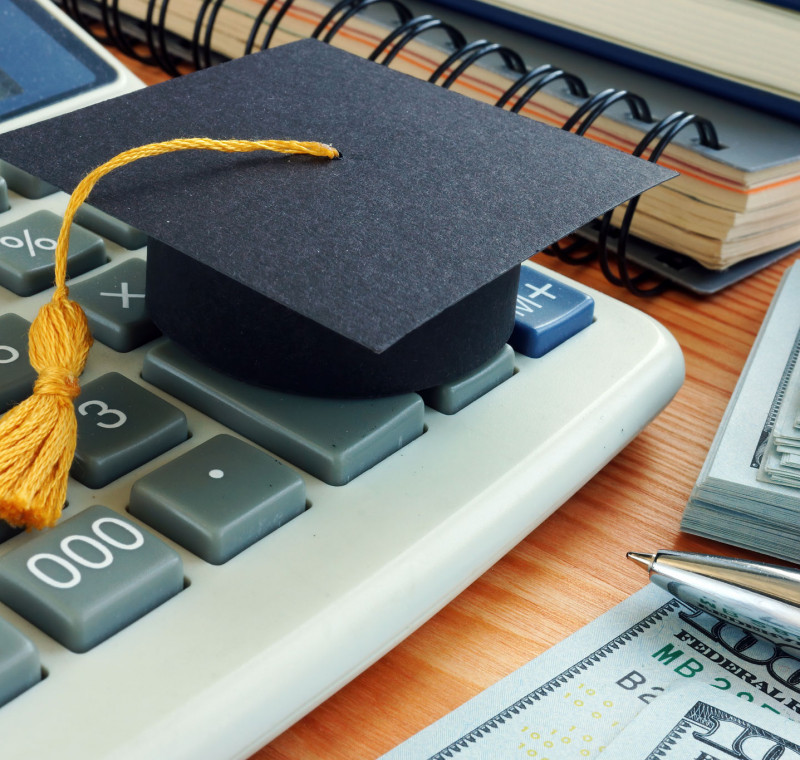 grad cap on calculator